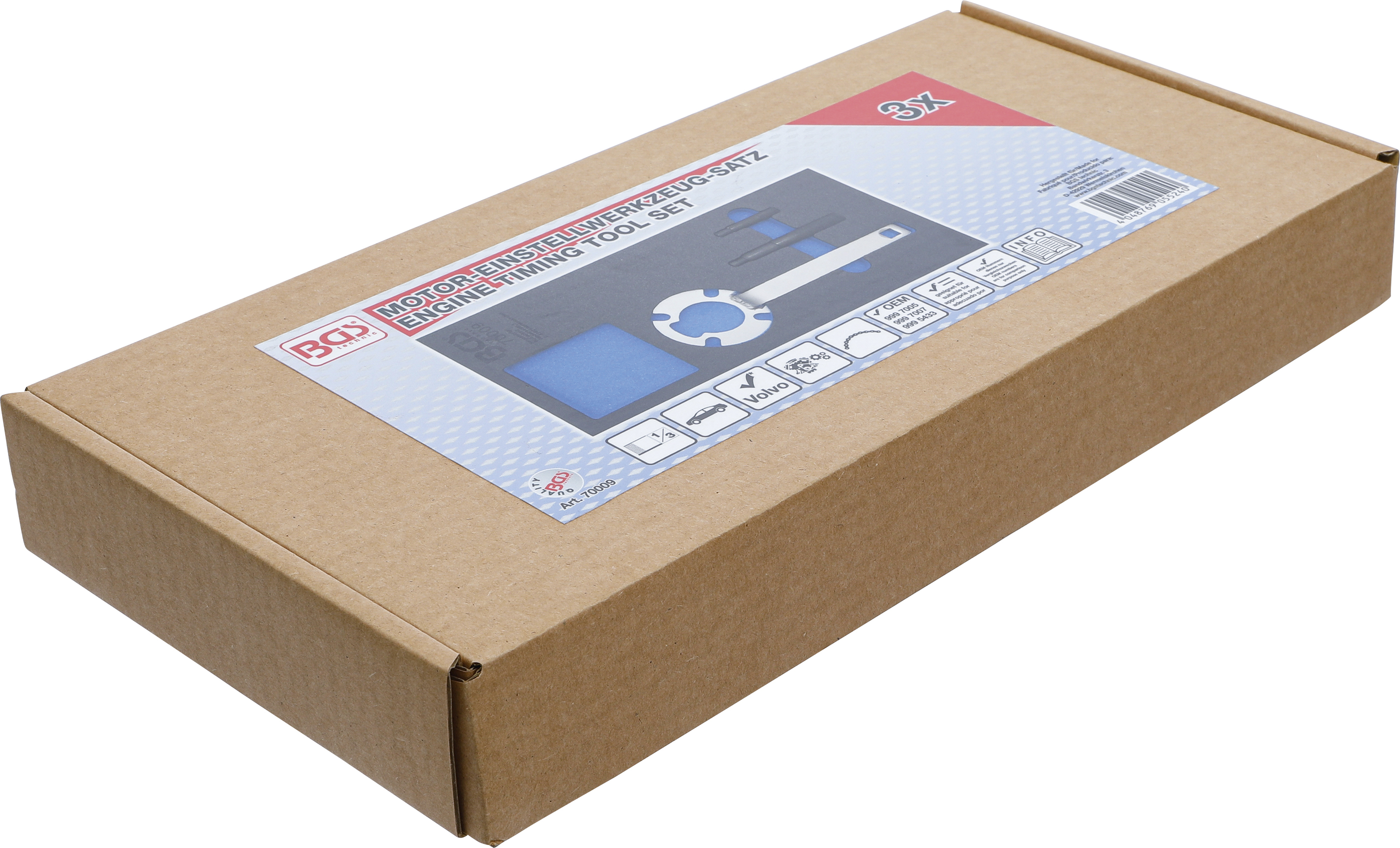 BGS Motor-Einstellwerkzeug-Satz | für Volvo 5 Zylinder 2,0 / 2,4 / 2,5 Diesel