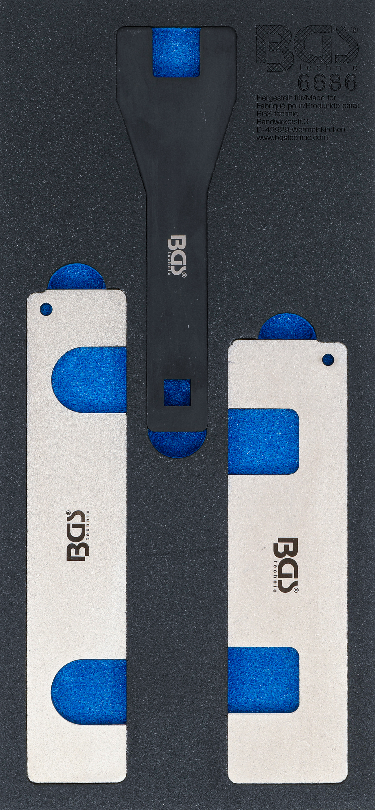 BGS Werkstattwageneinlage 1/3: Motor-Einstellwerkzeug-Satz | für Opel 1.0, 1.4 L Benzinmotoren