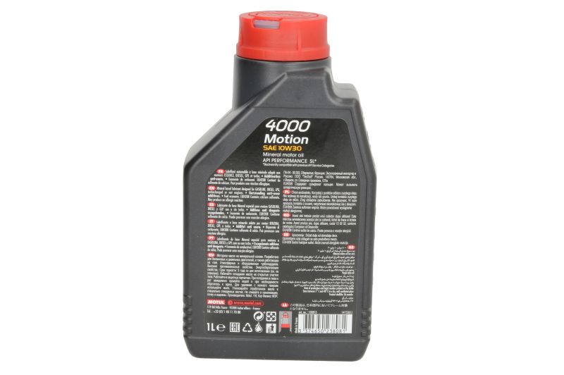 Motul 10W-30 Motoröl 4000 Motion 1 Liter