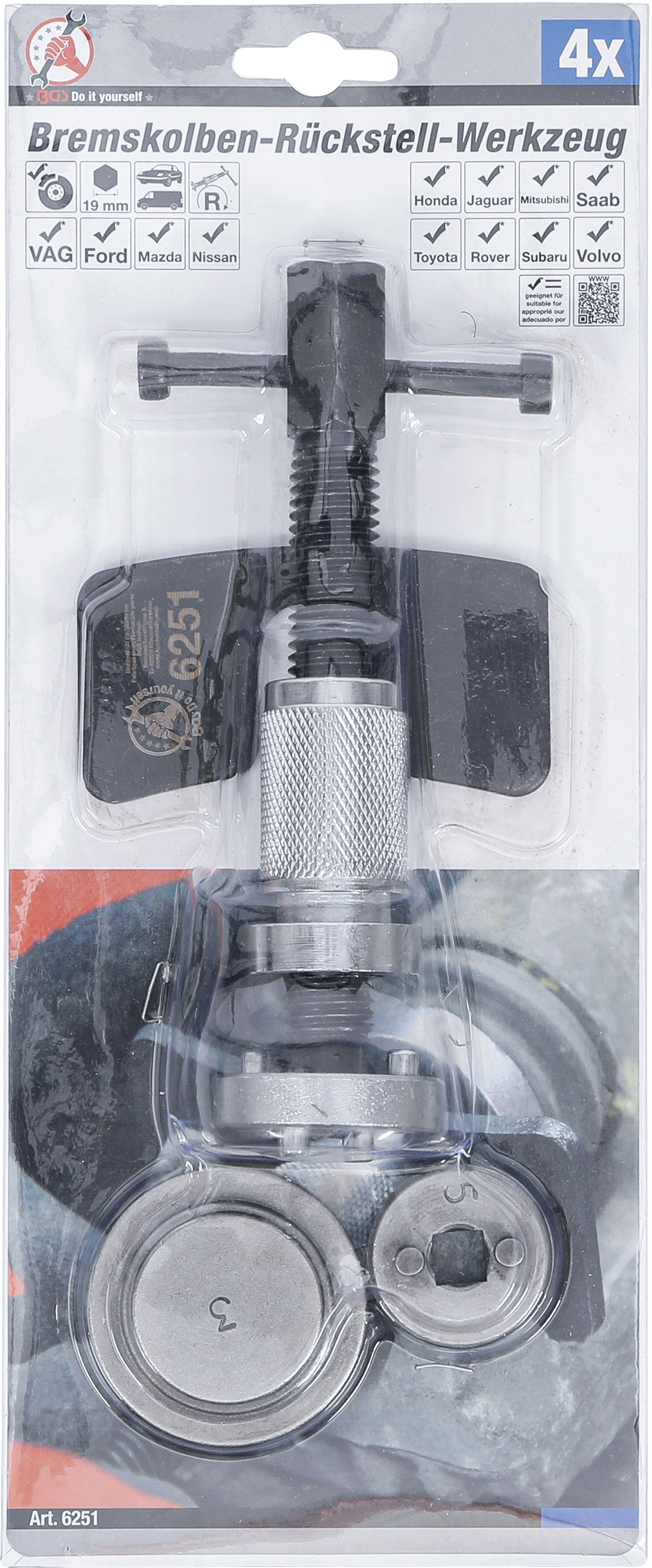 BGS Bremskolben-Rückstell-Werkzeug