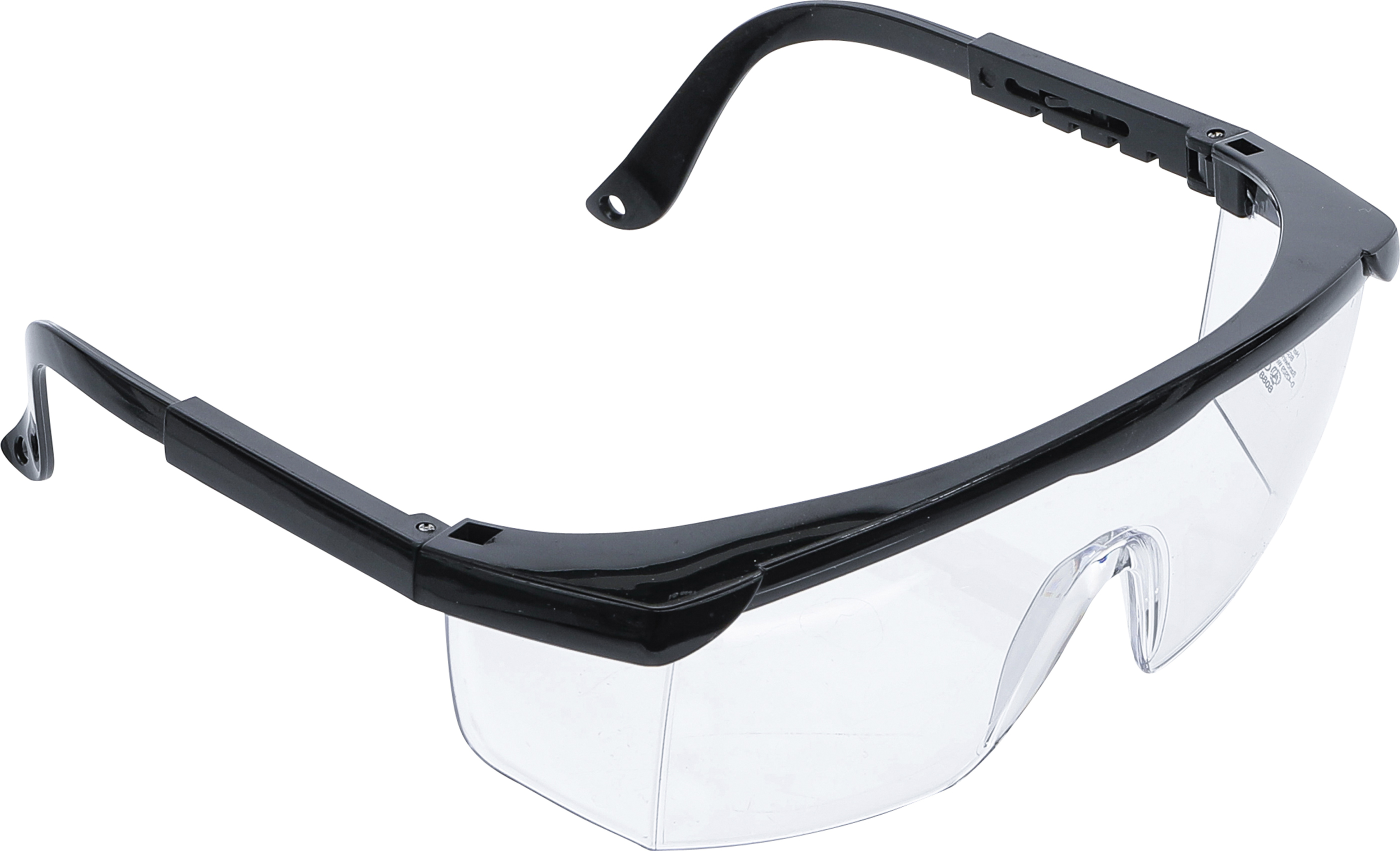 BGS Schutzbrille mit verstellbarem Bügel | transparent