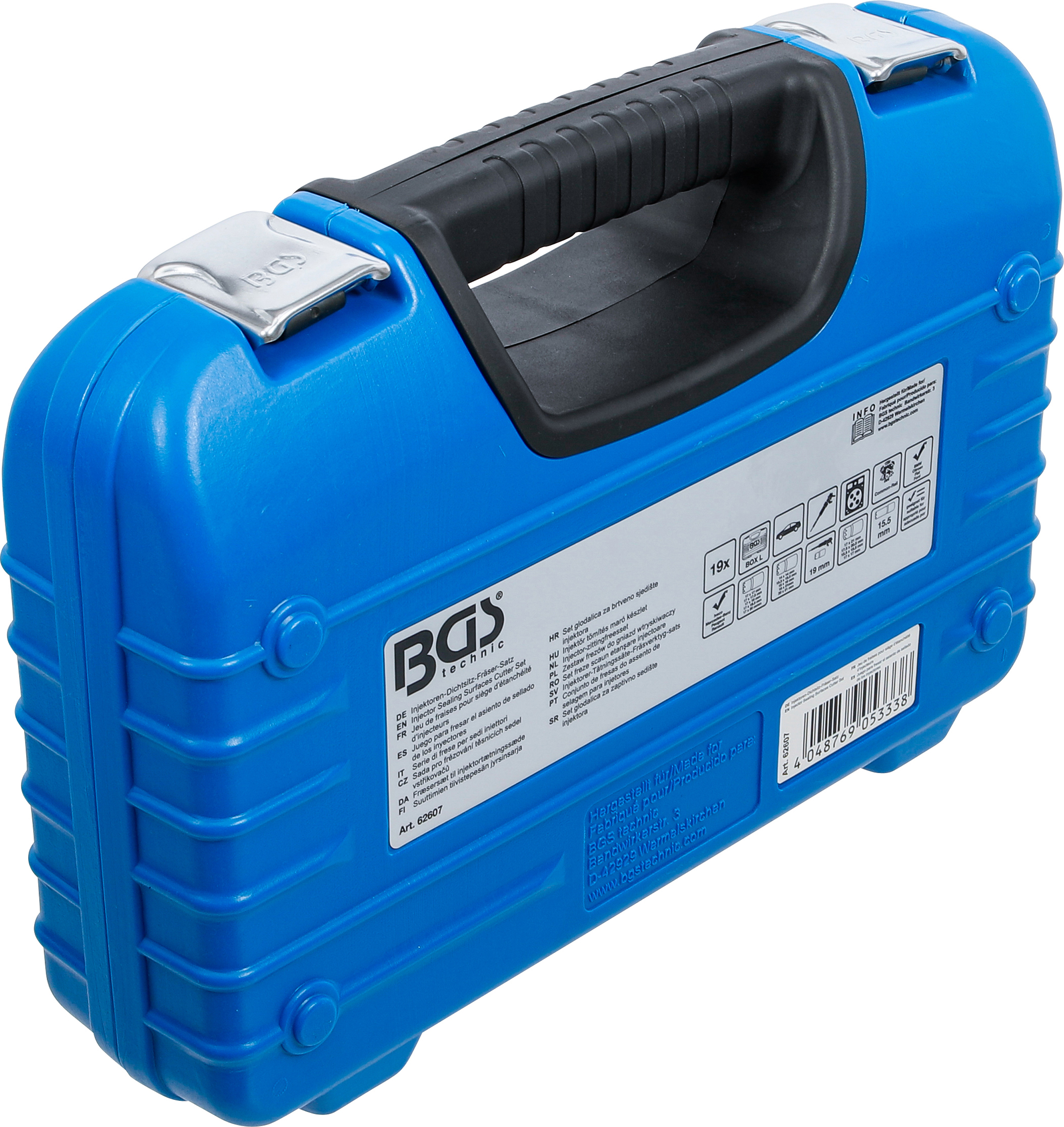 BGS Injektoren-Dichtsitz-Fräser-Satz | 19-tlg.