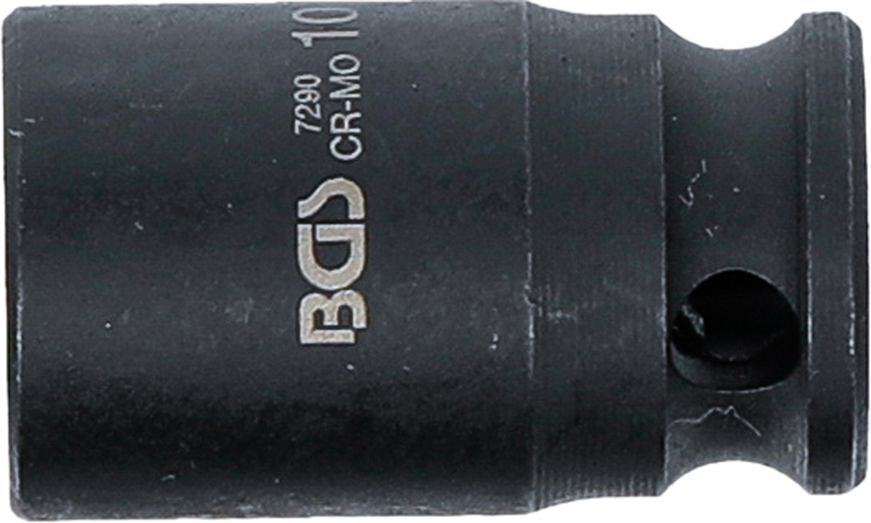 BGS Kraft-Steckschlüssel-Einsatz Sechskant | Antrieb Innenvierkant 6,3 mm (1/4") | SW 10 mm