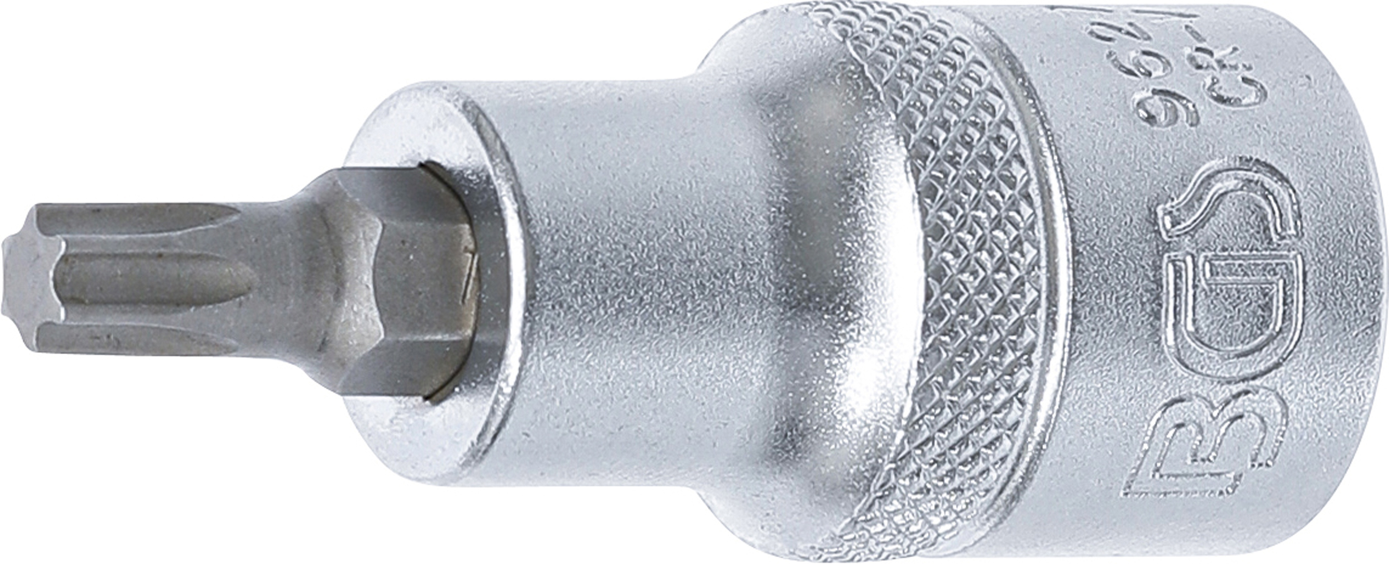 BGS Bit-Einsatz | Länge 55 mm | Antrieb Innenvierkant 12,5 mm (1/2") | T-Profil (für Torx) T35