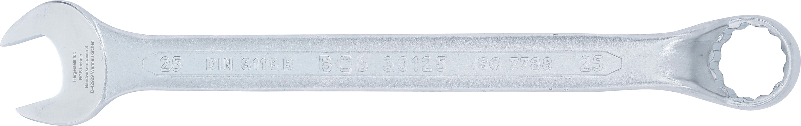 BGS Maul-Ringschlüssel, gekröpft | SW 25 mm