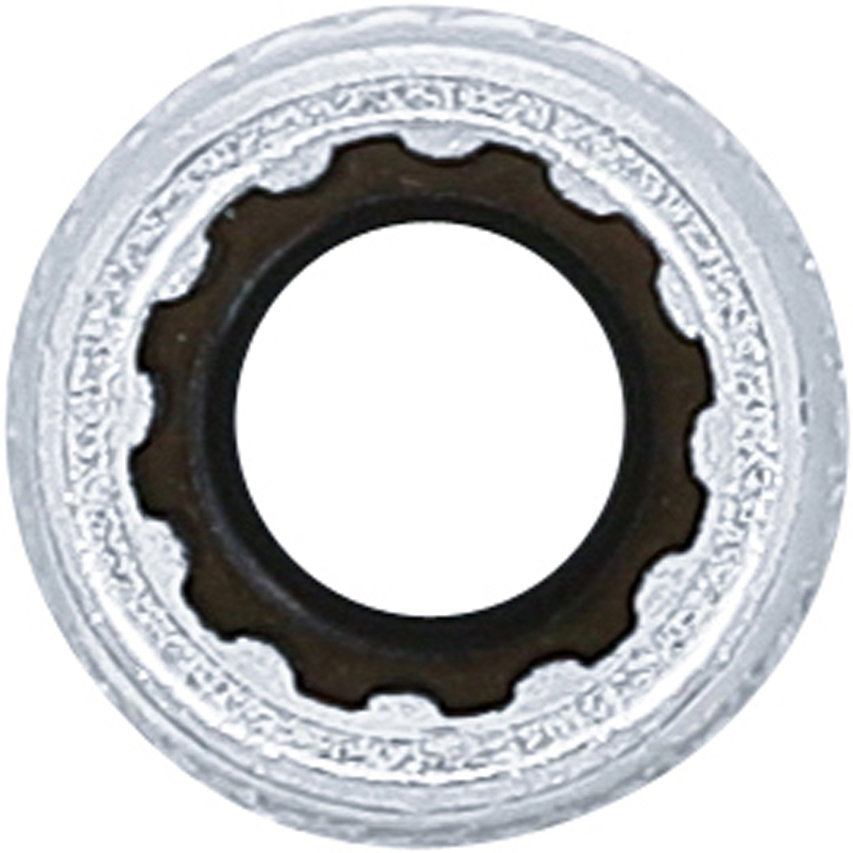 BGS Steckschlüssel-Einsatz Gear Lock, tief | Antrieb Innenvierkant 6,3 mm (1/4") | SW 7 mm