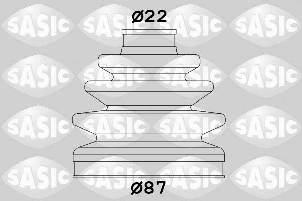 Faltenbalgsatz, Antriebswelle