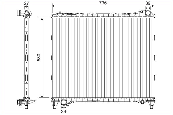 Kühler, Motorkühlung