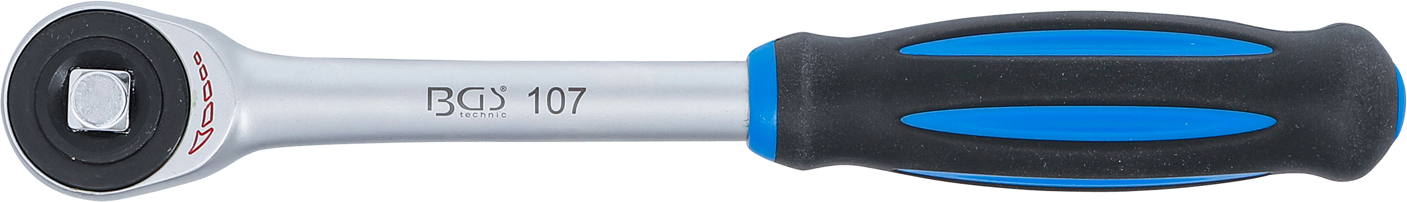 BGS Umschaltknarre mit Drehgriff | Abtrieb Außenvierkant 12,5 mm (1/2")