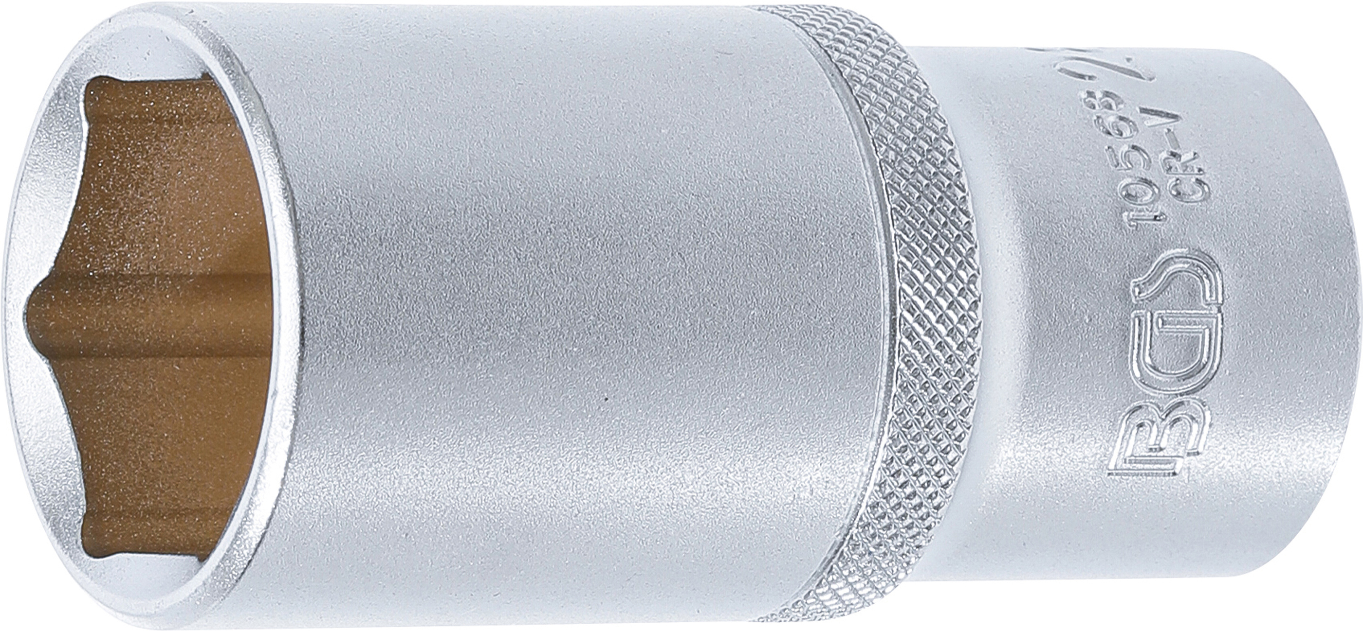 BGS Steckschlüssel-Einsatz Sechskant, tief | Antrieb Innenvierkant 12,5 mm (1/2") | SW 28 mm