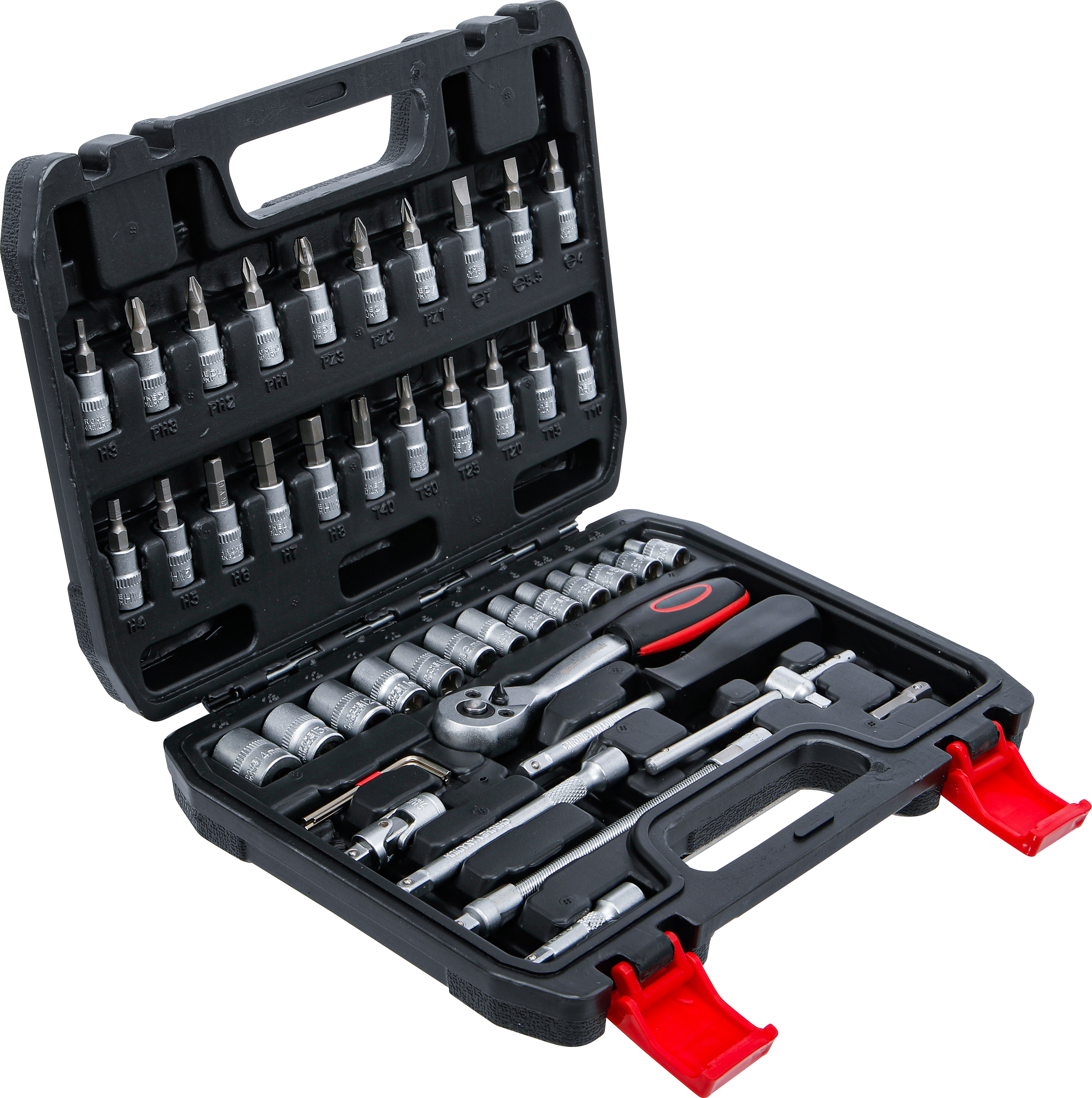 BGS Steckschlüssel-Satz | Antrieb 6,3 mm (1/4") | 46-tlg.