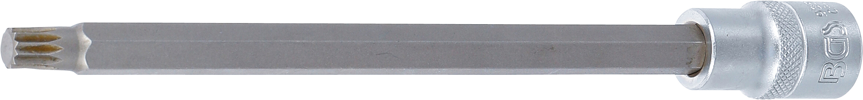BGS Bit-Einsatz | Länge 200 mm | Antrieb Innenvierkant 12,5 mm (1/2") | Innenvielzahn (für XZN) M9