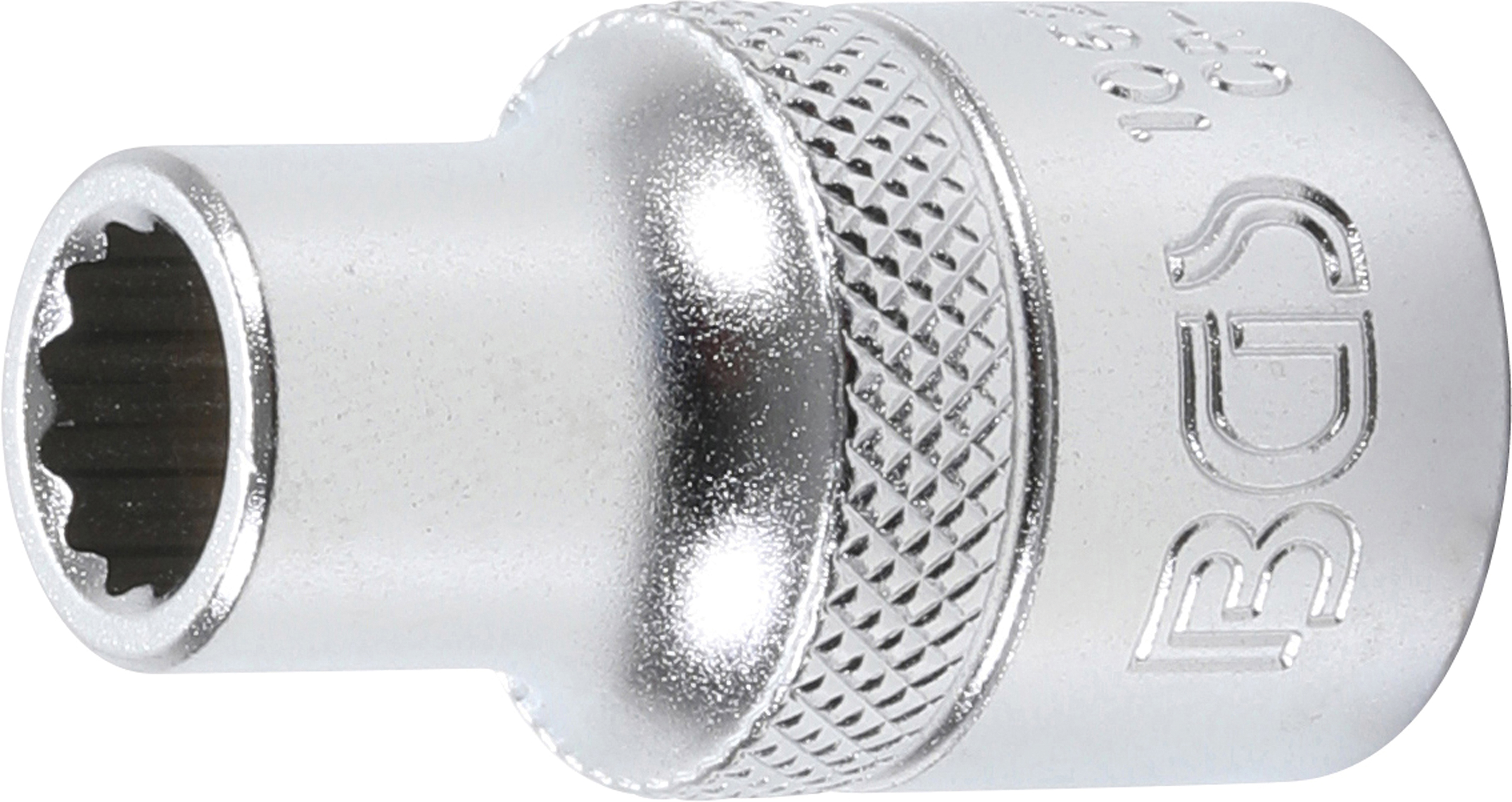 BGS Steckschlüssel-Einsatz Zwölfkant | Antrieb Innenvierkant 12,5 mm (1/2") | SW 9 mm