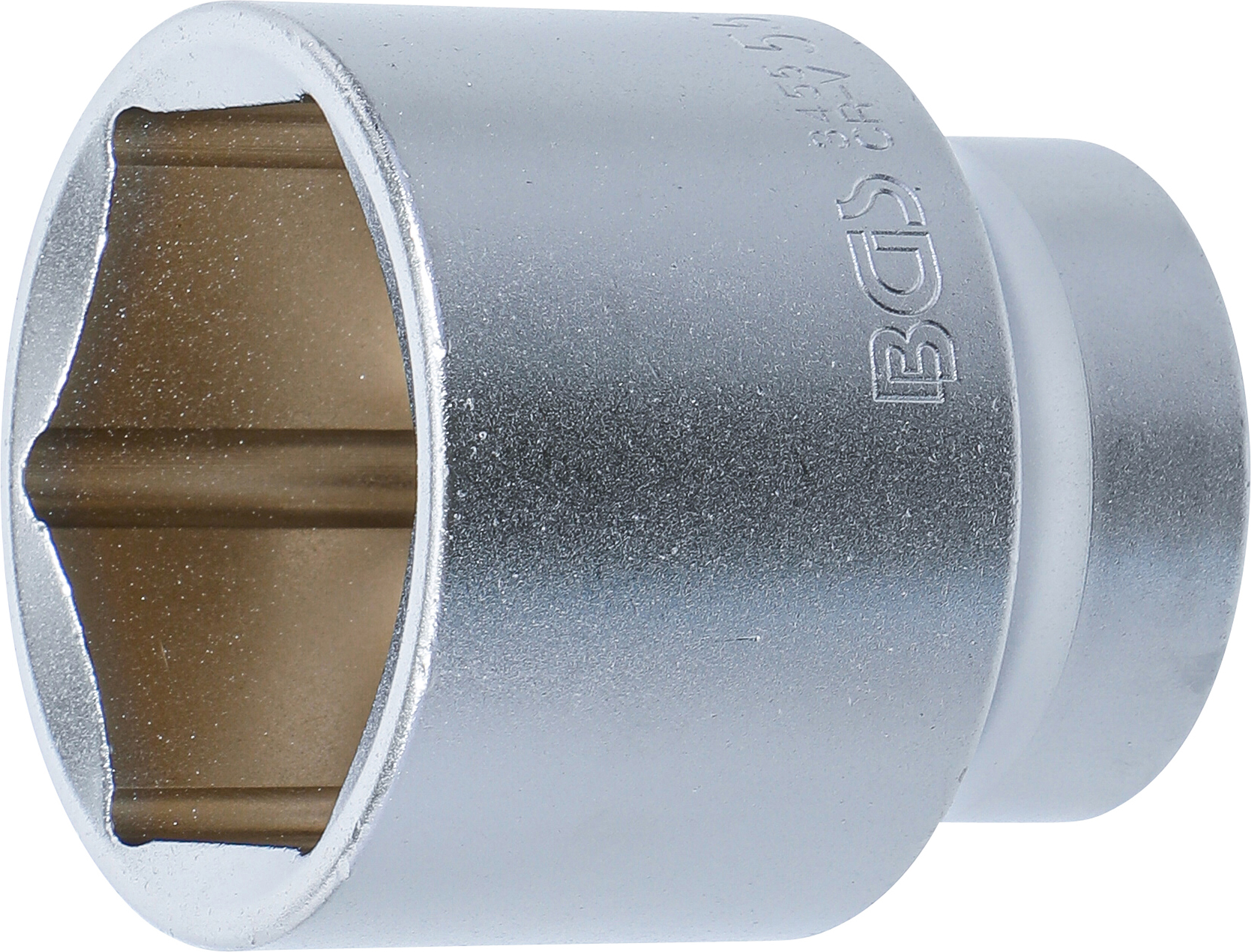 BGS Steckschlüssel-Einsatz Sechskant | Antrieb Innenvierkant 20 mm (3/4") | SW 55 mm