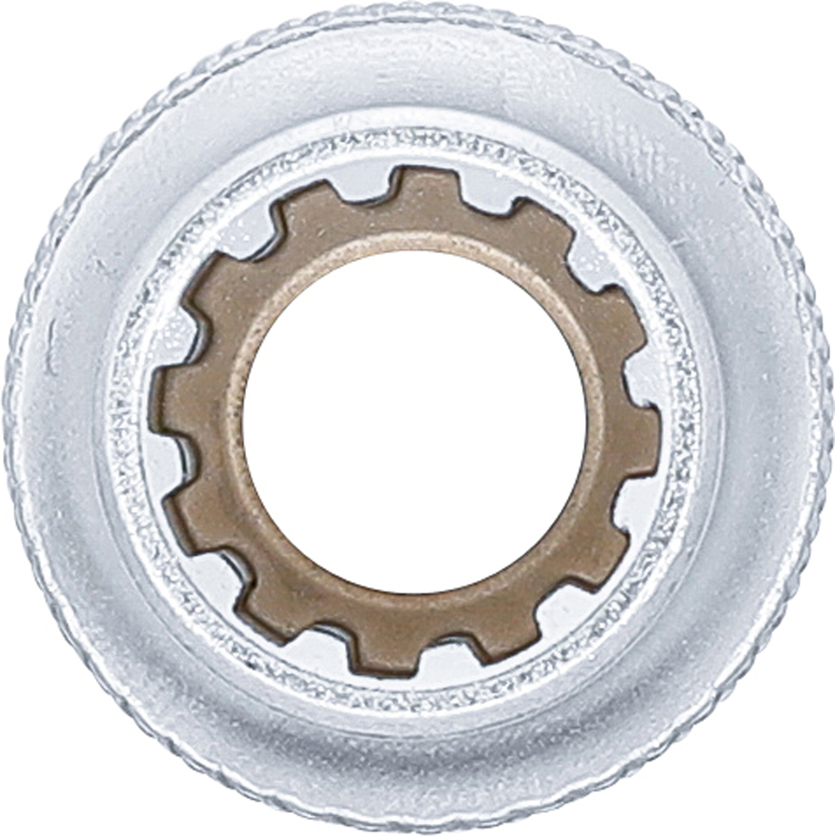 BGS Steckschlüssel-Einsatz Gear Lock | Antrieb Innenvierkant 12,5 mm (1/2") | SW 11 mm