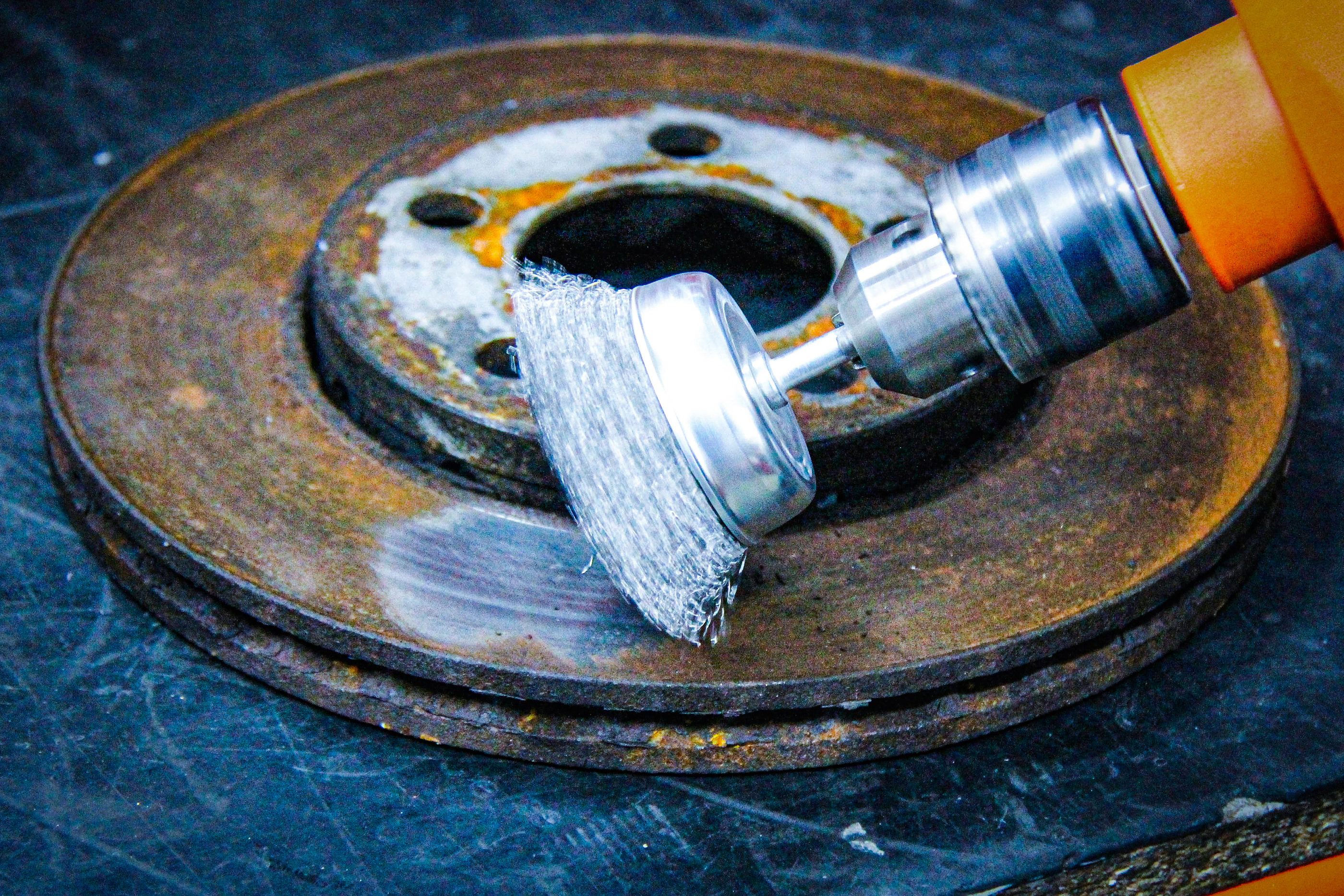 BGS Topfbürste | Aufnahme 6 mm Stift | Ø 75 mm