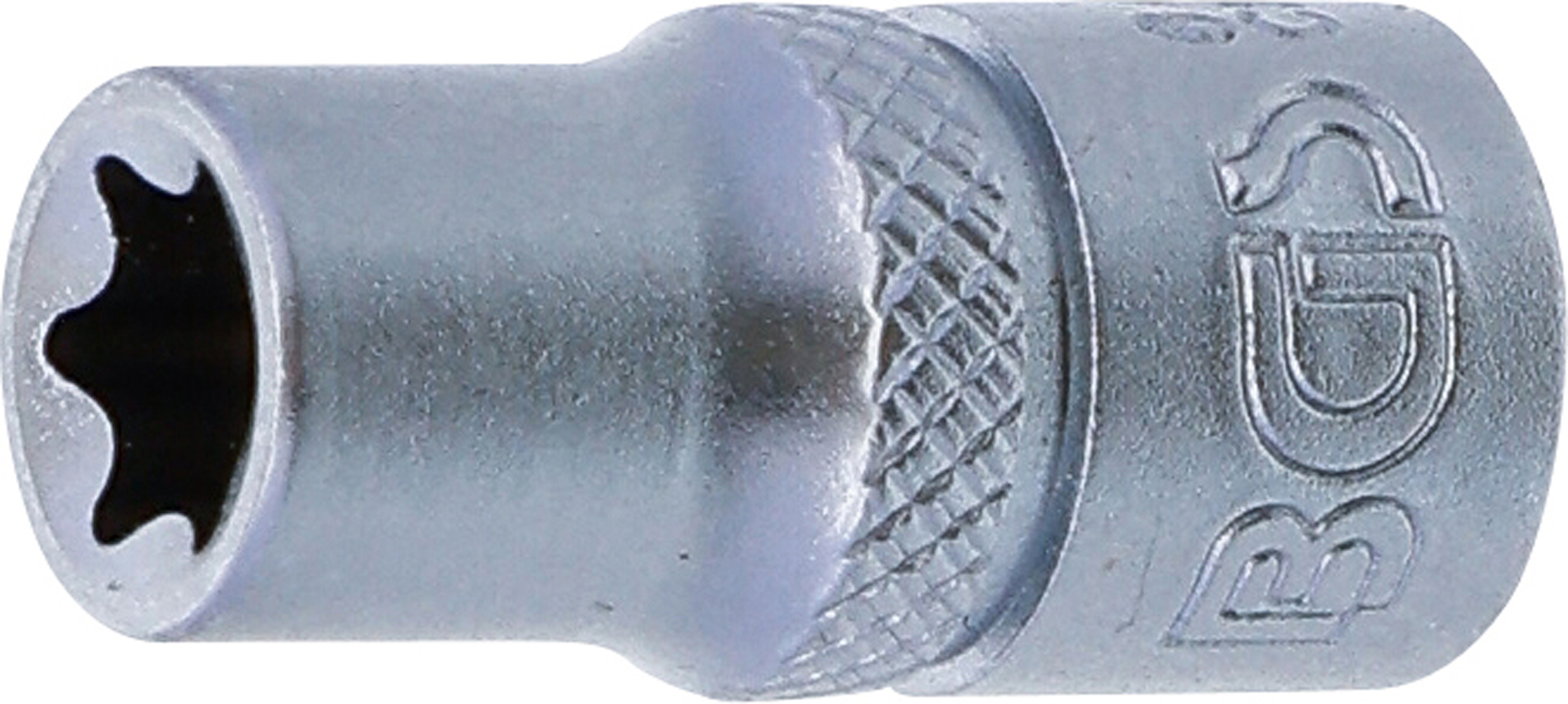 BGS Steckschlüssel-Einsatz E-Profil | Antrieb Innenvierkant 6,3 mm (1/4") | SW E8