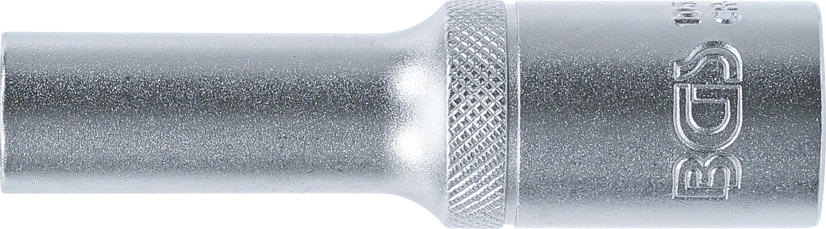 BGS Steckschlüssel-Einsatz Sechskant, tief | Antrieb Innenvierkant 12,5 mm (1/2") | SW 10 mm