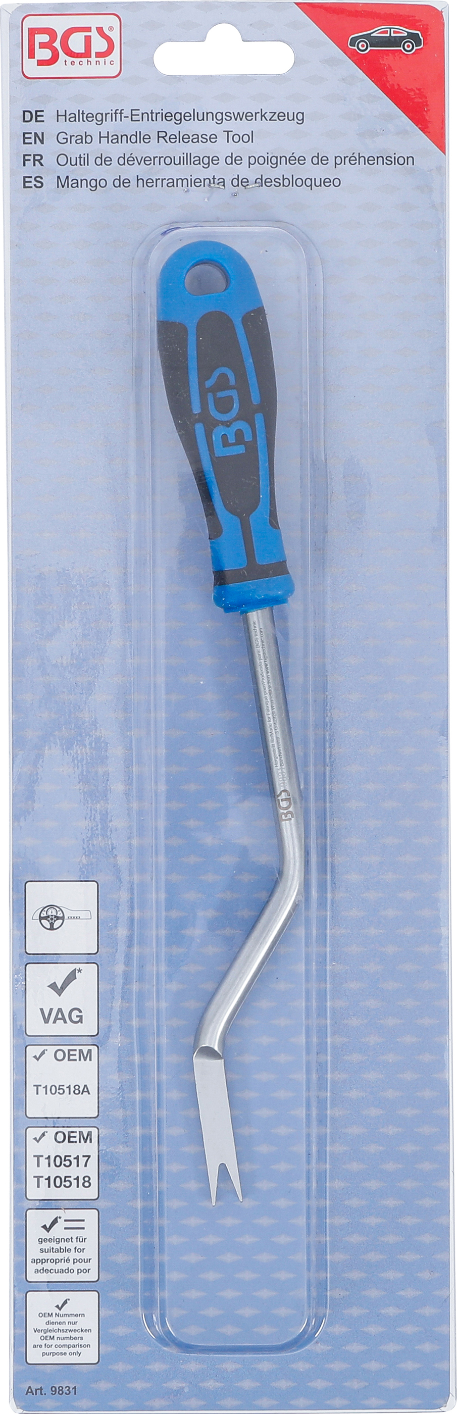 BGS Haltegriff-Entriegelungswerkzeug | für VAG