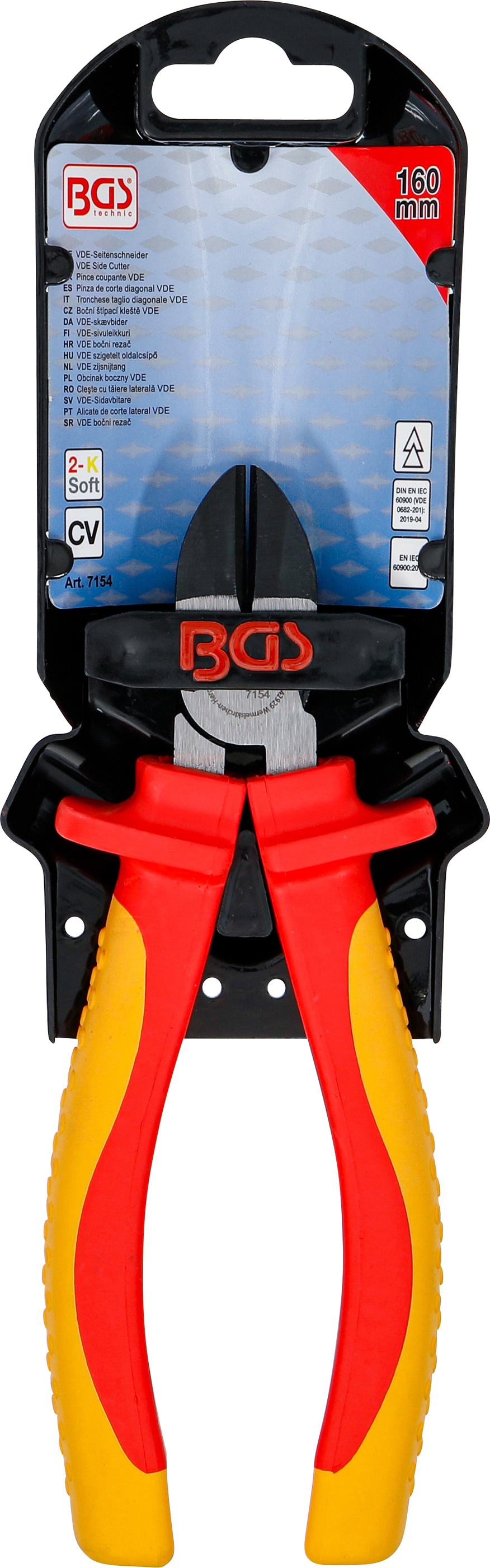 BGS VDE-Seitenschneider | 160 mm