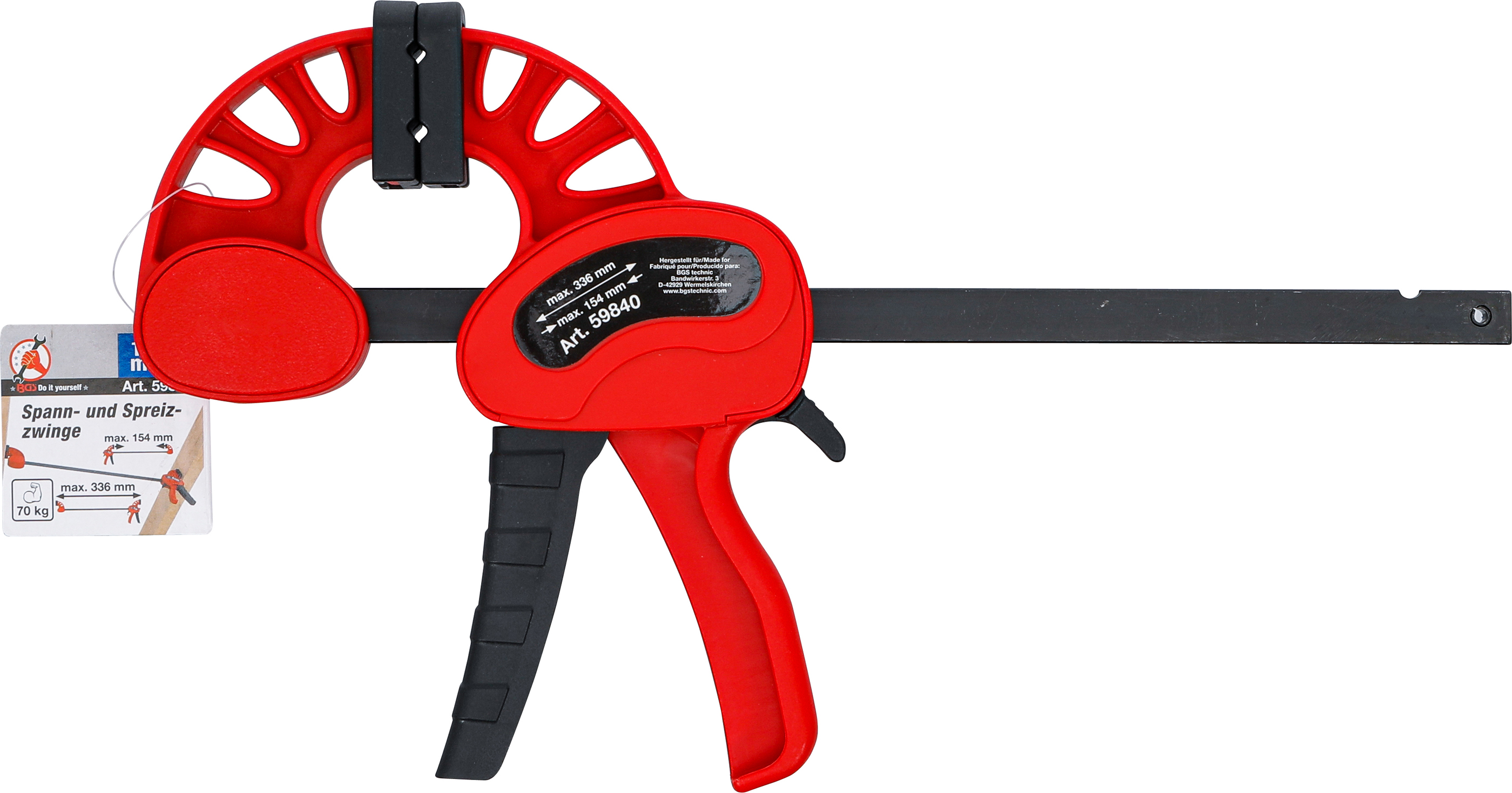 BGS Spann- und Spreizzwinge | 150 mm