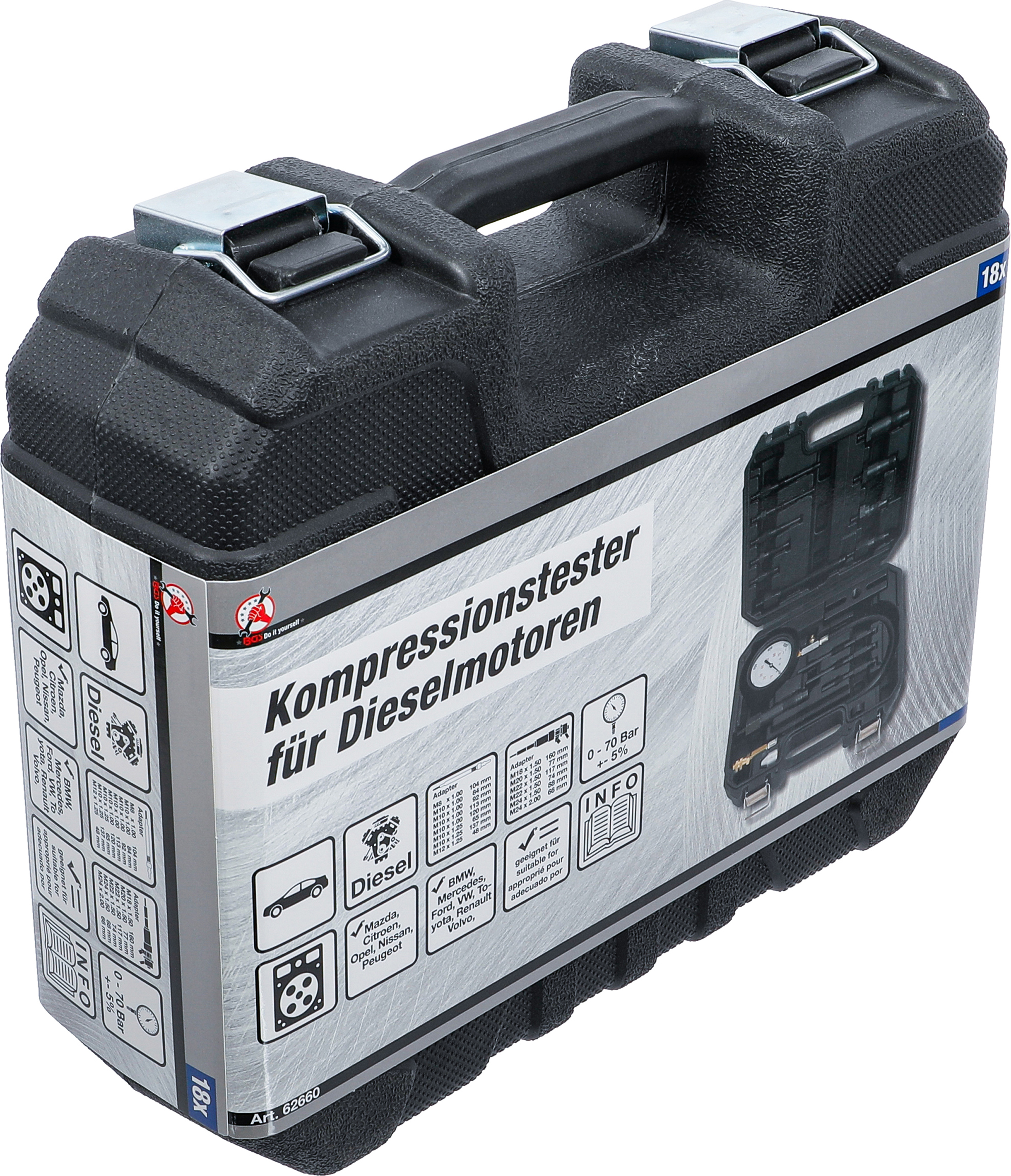 BGS Kompressionstester für Dieselmotoren