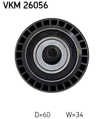 Umlenk-/Führungsrolle, Zahnriemen