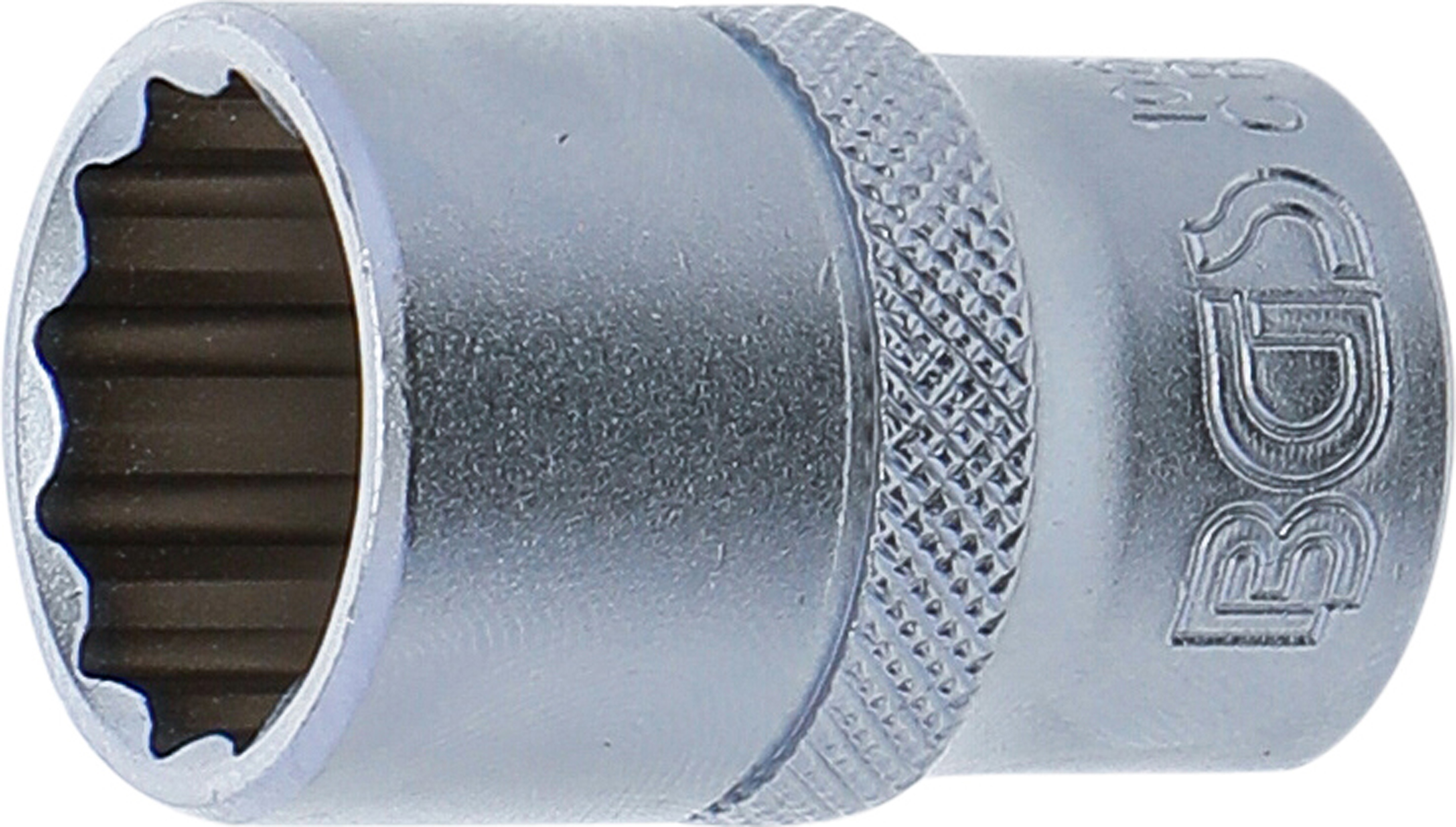 BGS Steckschlüssel-Einsatz Zwölfkant | Antrieb Innenvierkant 12,5 mm (1/2") | SW 18 mm