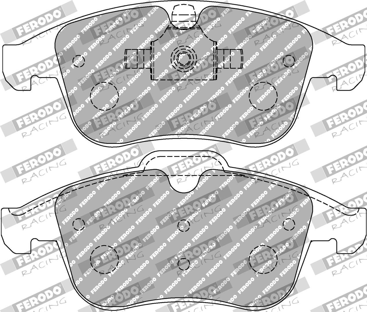 Bremsbelagsatz, Scheibenbremse