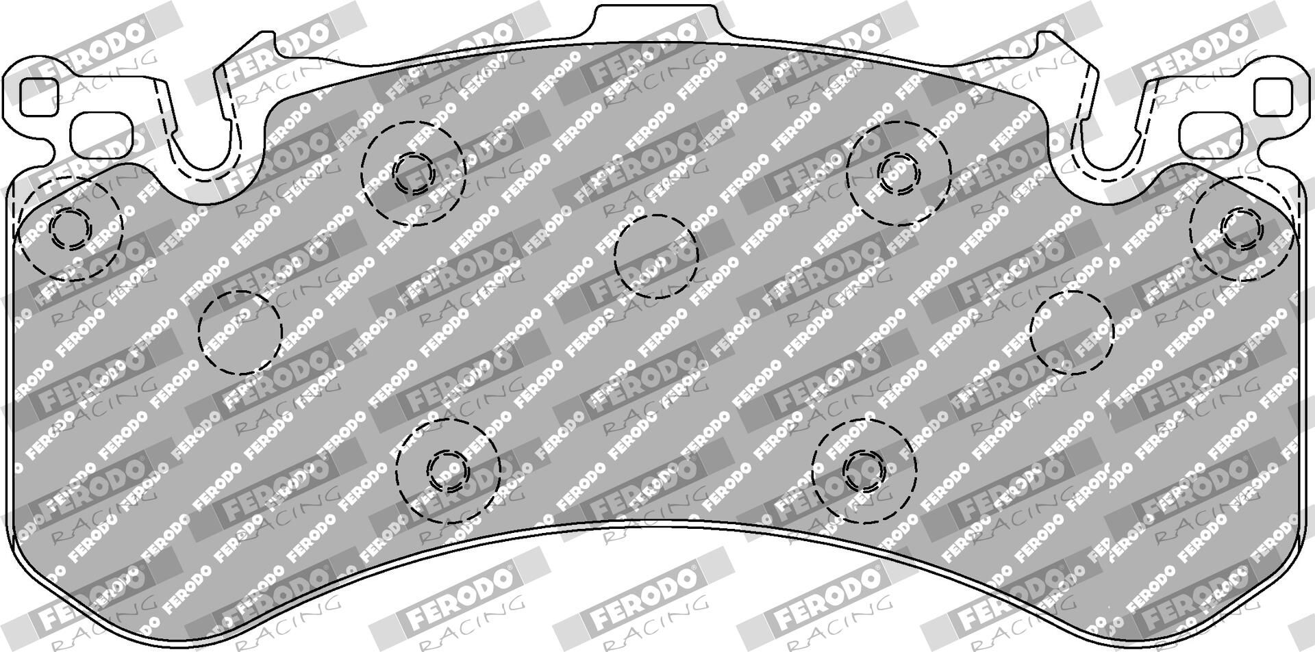Bremsbelagsatz, Scheibenbremse