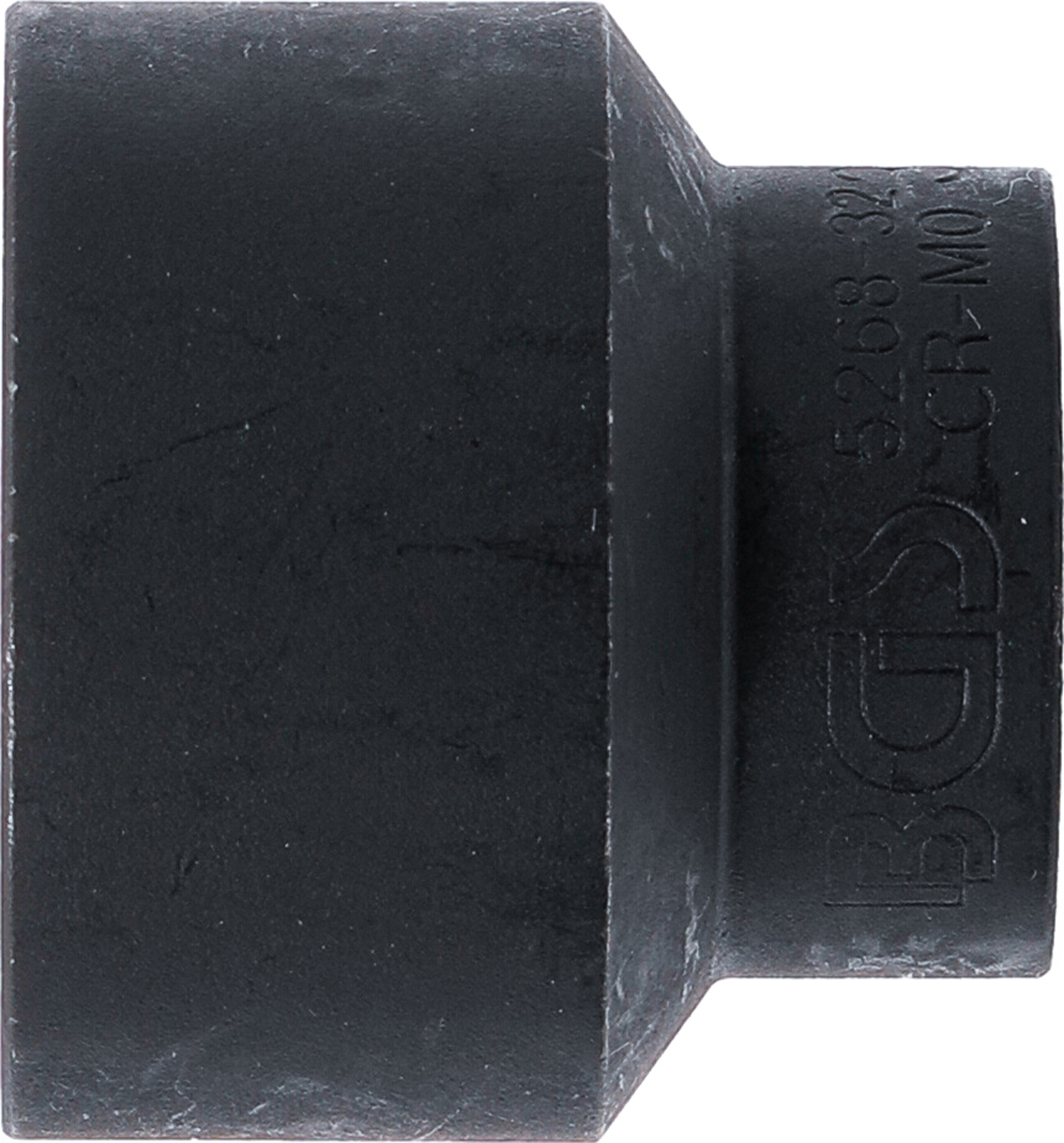 BGS Spiral-Profil-Steckschlüssel-Einsatz / Schraubenausdreher | Antrieb Innenvierkant 12,5 mm (1/2") | SW 32 mm