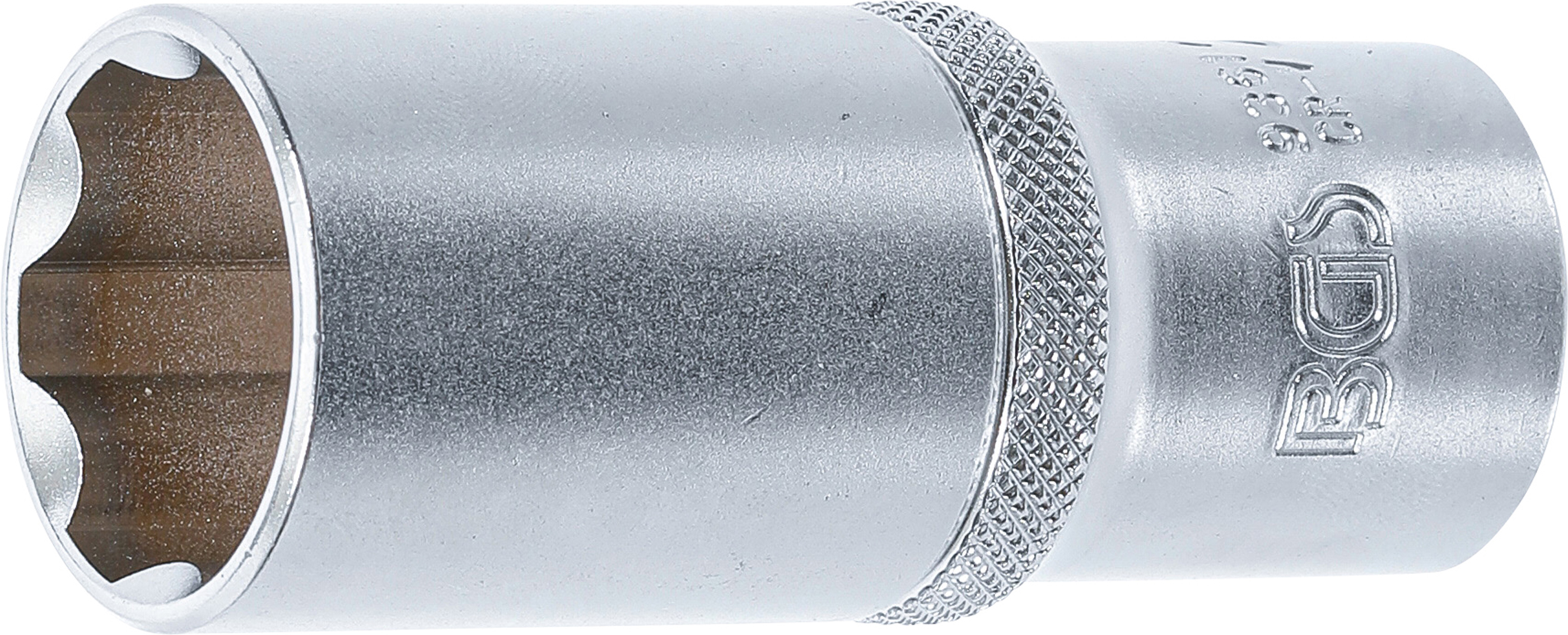 BGS Steckschlüssel-Einsatz Super Lock, tief | Antrieb Innenvierkant 12,5 mm (1/2") | SW 24 mm