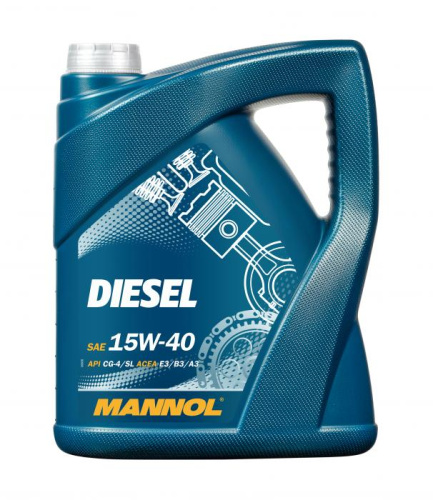 15W-40 Mannol 7402 Diesel Motoröl mineralisch 5 Liter - Bild 1 von 1